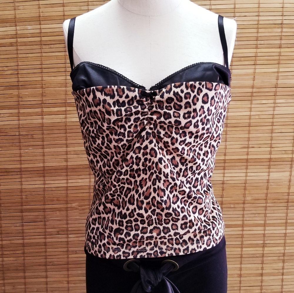 Victoria's Secret Leopard Bustier